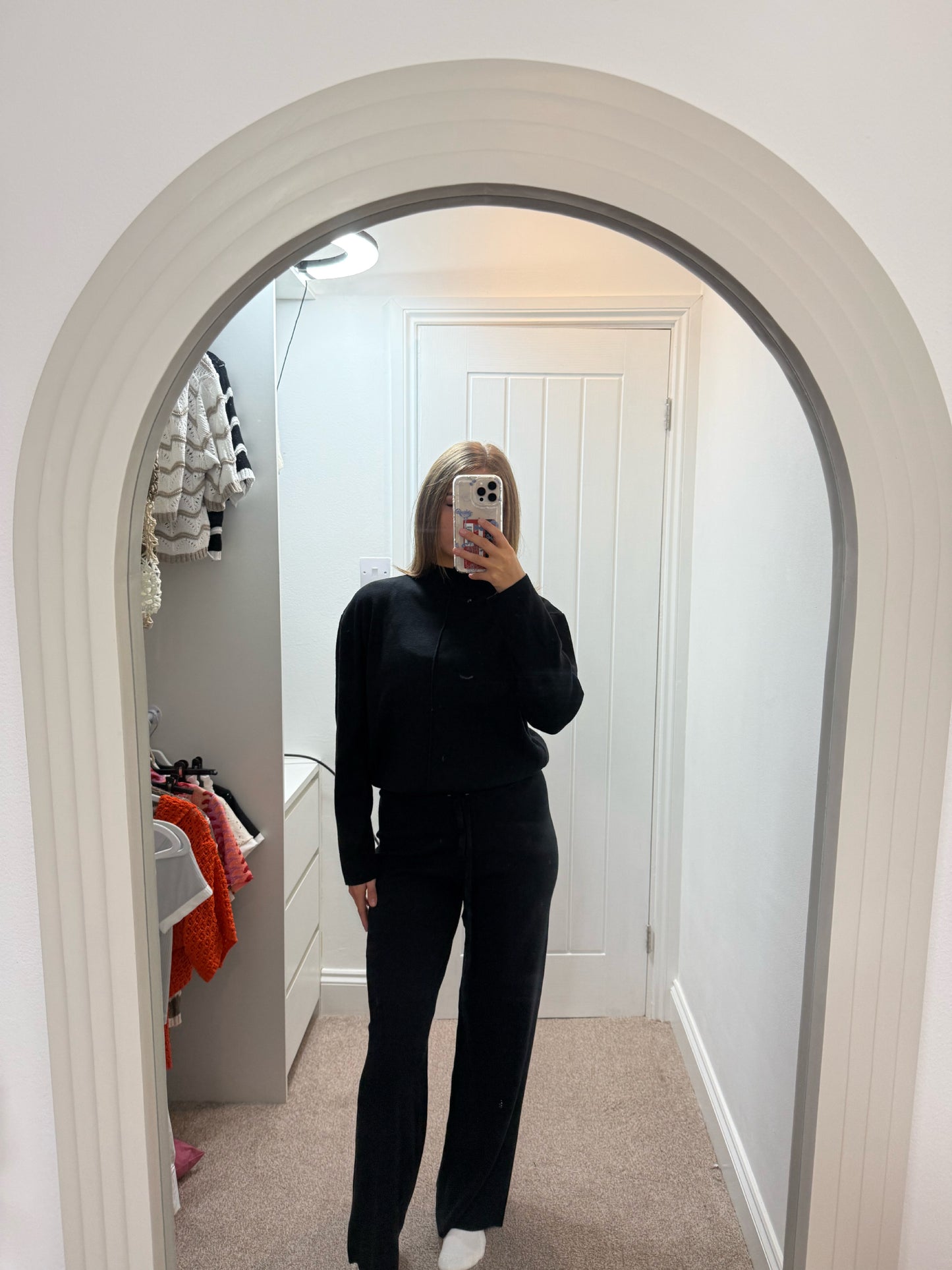 Soft Loungewear Set - Black